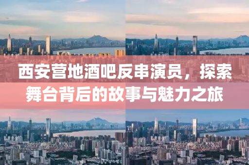 西安營地酒吧反串演員，探索舞臺背后的故事與魅力之旅