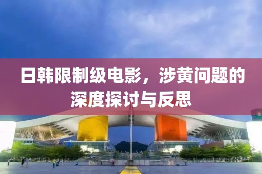 日韓限制級電影，涉黃問題的深度探討與反思
