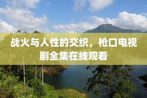 戰(zhàn)火與人性的交織，槍口電視劇全集在線觀看
