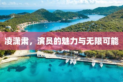 凌瀟肅，演員的魅力與無限可能