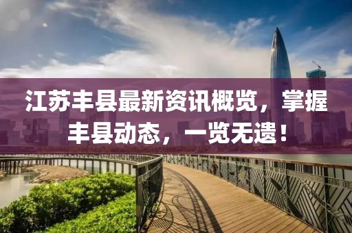 江蘇豐縣最新資訊概覽，掌握豐縣動態(tài)，一覽無遺！