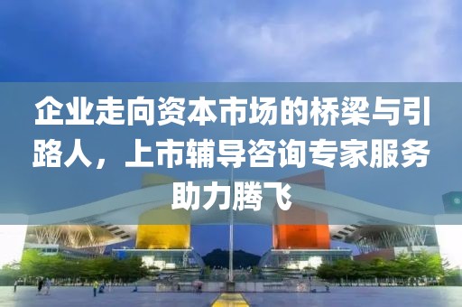 企業(yè)走向資本市場(chǎng)的橋梁與引路人，上市輔導(dǎo)咨詢專家服務(wù)助力騰飛