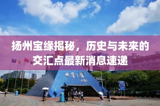 揚州寶緣揭秘，歷史與未來的交匯點最新消息速遞