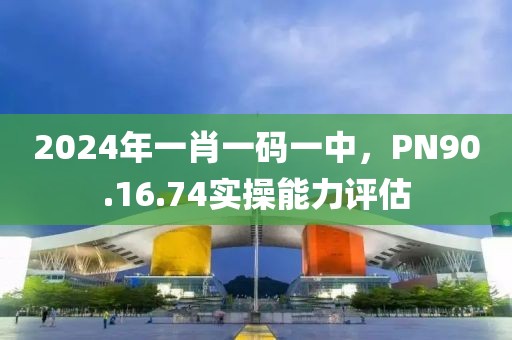 2024年一肖一碼一中，PN90.16.74實(shí)操能力評(píng)估