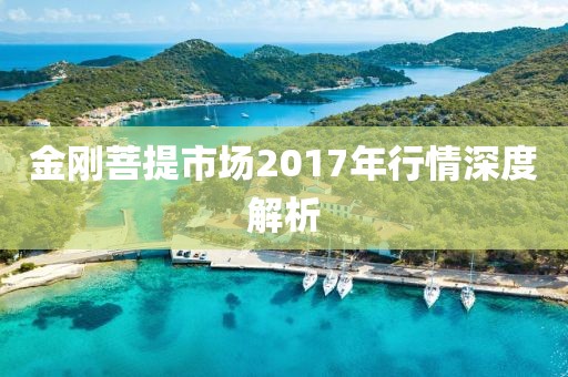 金剛菩提市場(chǎng)2017年行情深度解析